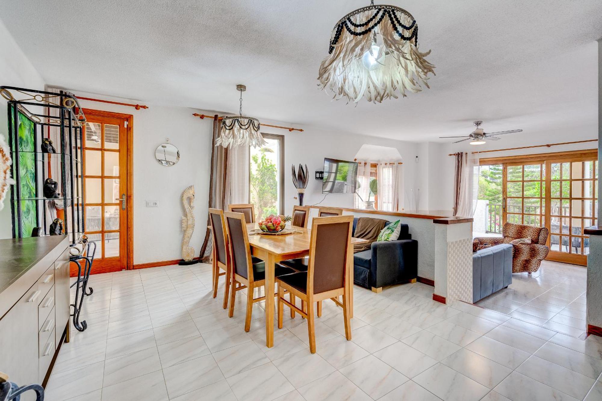 Villa Natali ,Luxury 3-Levels Large Villa On Tenerife, Ocean View, Private Poo L& Barbecue Area Costa Adeje  Luaran gambar